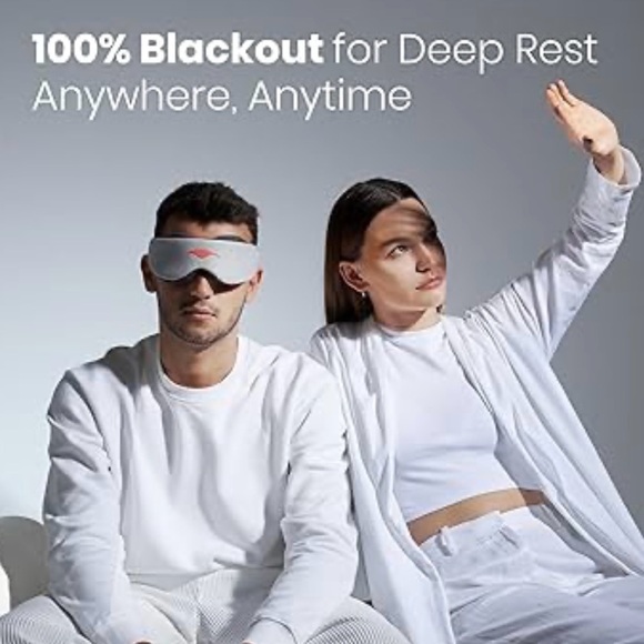 Manta Sleep Mask - 100% Light Blocking - Picture 3 of 8